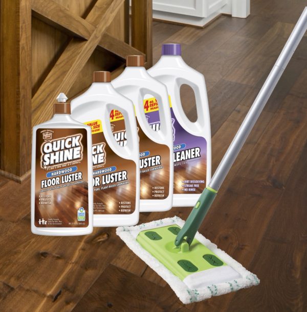 „Quick Shine® High Traffic Hardwood Floor Luster“ Intensyviai Naudojamų Medinių Grindų ir Parketo Atnaujinimo Priemonė (Danga)